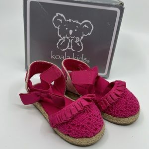 Pink Koala Kids Shoes Size 5